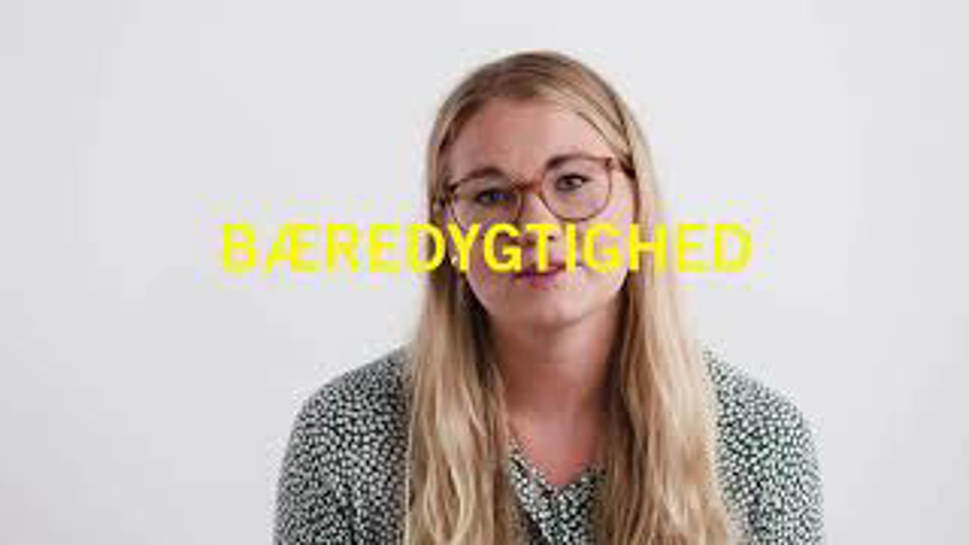 Jeg er specialiseret i bæredygtighed