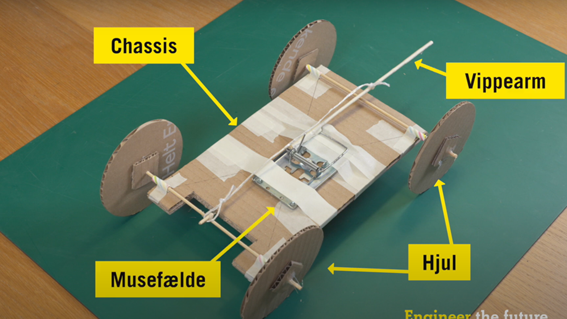 Konstruktionsvideo: Modelkøretøj til 'Smæk på transporten'