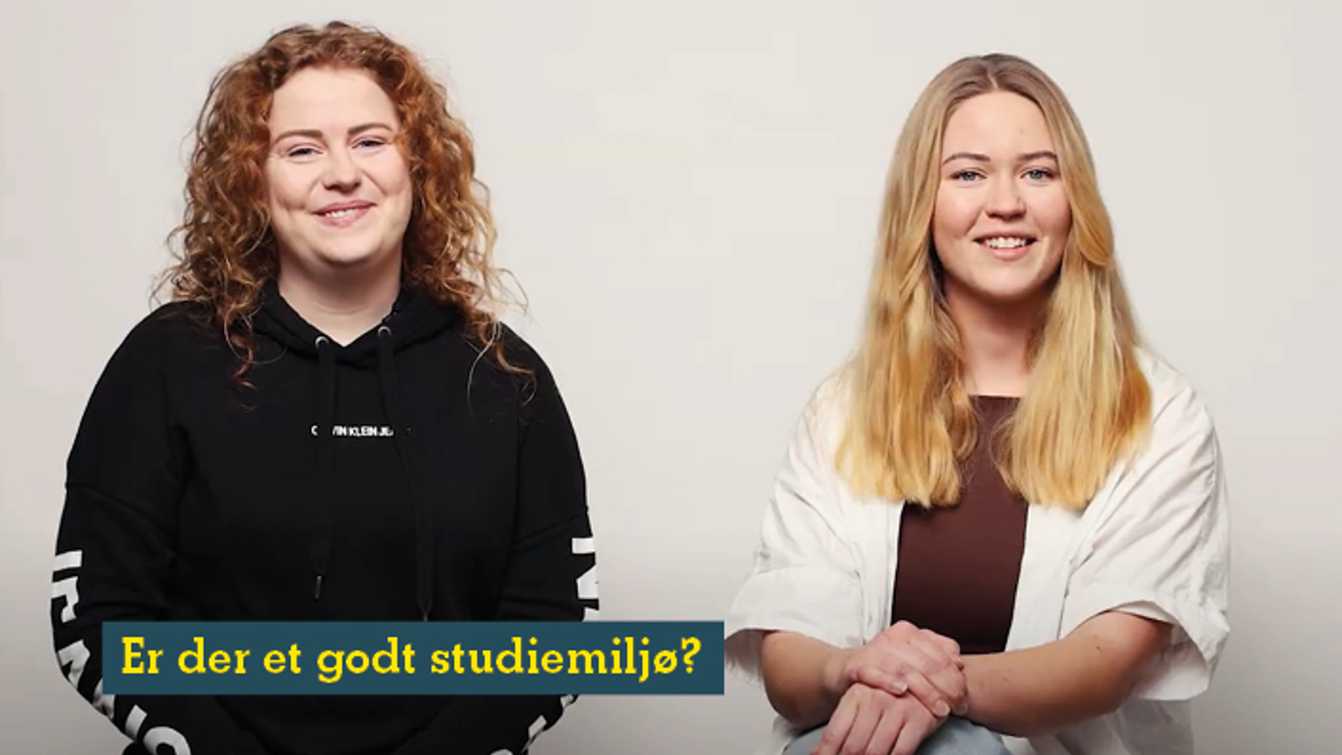 Er der et godt studiemiljø? 2