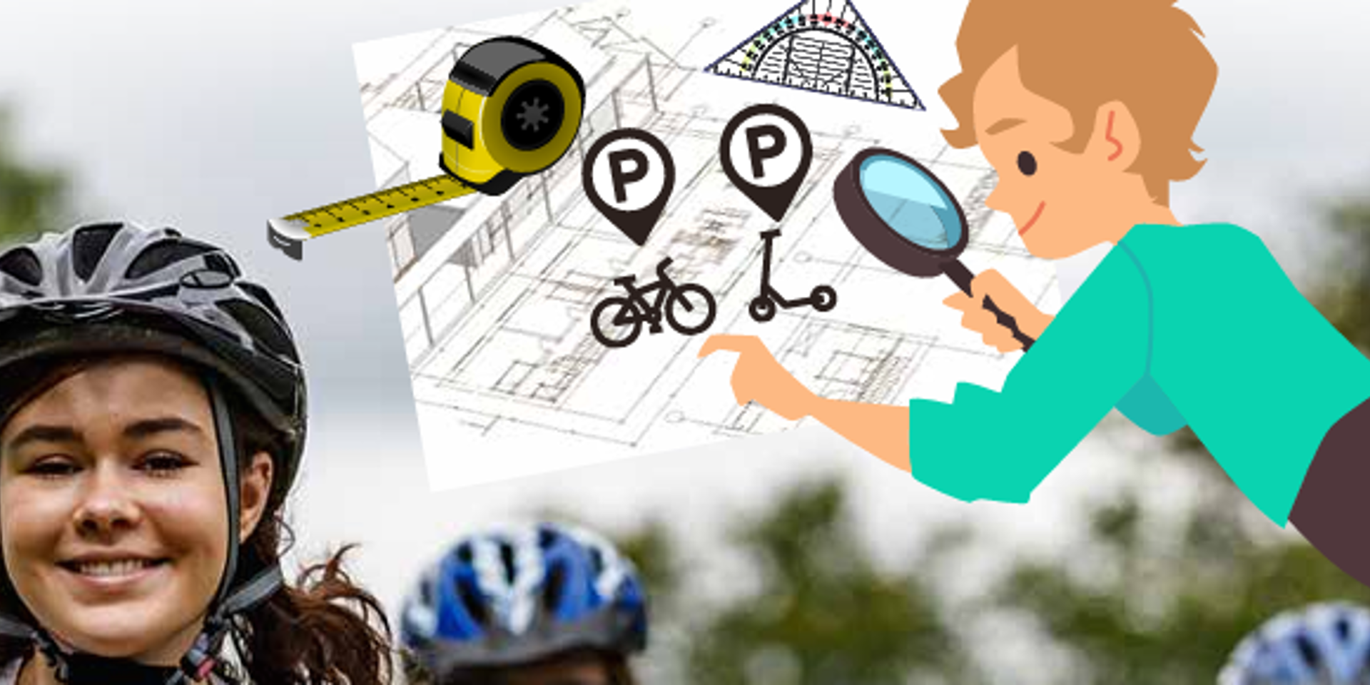 Pres På Cykelparkeringen