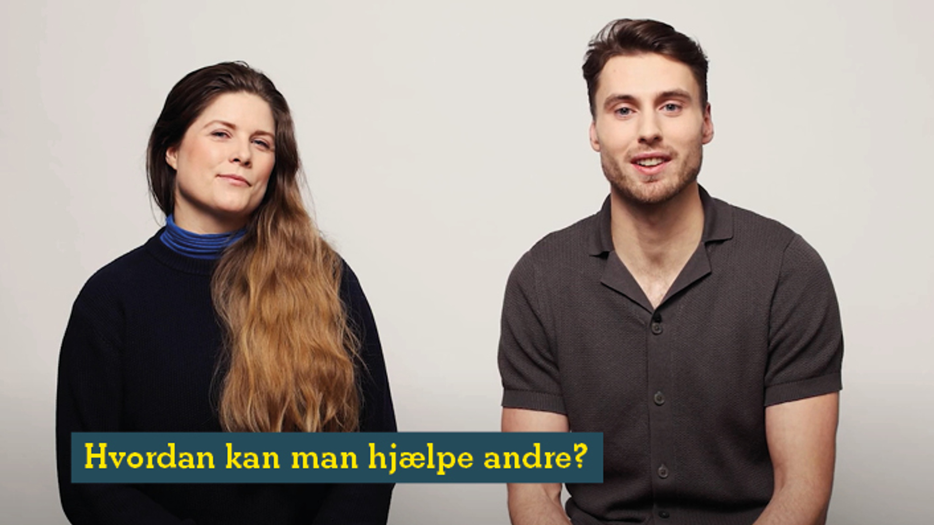 Hvordan kan man hjælpe andre?