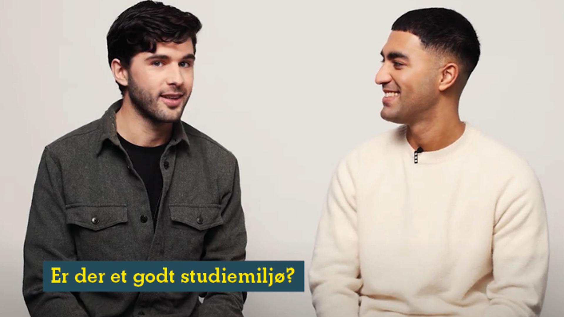 Er der et godt studiemiljø? 1